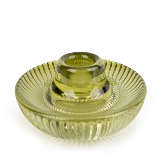 Candlelight Dual Candleholder - Green